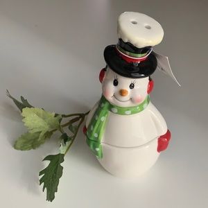 Snowman Salt & Pepper Shaker